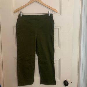 Talbots petites Heritage Green Capris Women’s size 4P